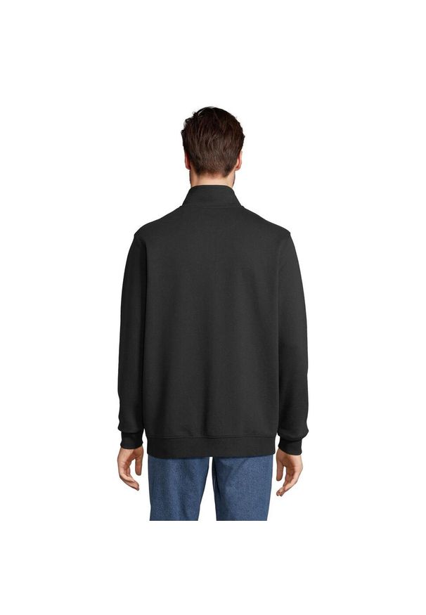 SOL'S - Kurtka Unisex Dla Dorosłych Cooper Z Pełnym Zamkiem Błyskawicznym. Kolor: czarny. Sport: turystyka piesza