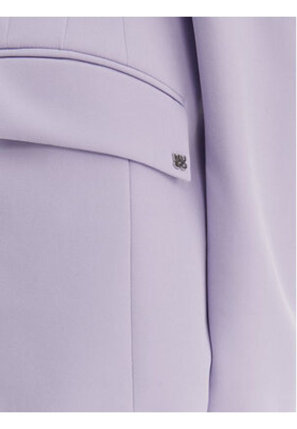 Hugo - HUGO Marynarka Asmalla-1 50533901 Granatowy Slim Fit. Kolor: niebieski. Materiał: syntetyk