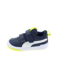Buty do chodzenia dla dzieci Puma Multiflex Sl V. Kolor: biały, wielokolorowy, niebieski. Sport: turystyka piesza