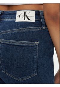 Calvin Klein Jeans Jeansy J20J222770 Granatowy Super Skinny Fit. Kolor: niebieski