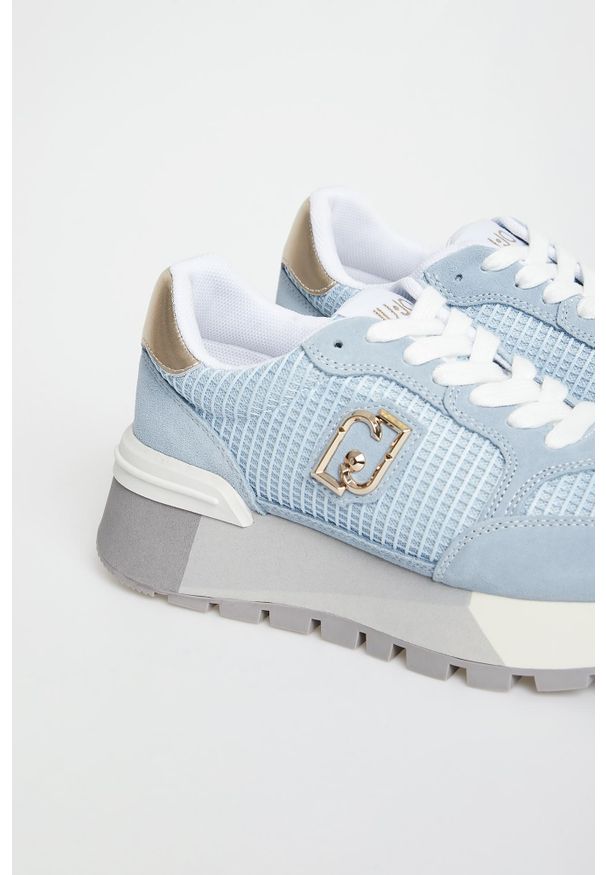Liu Jo - Sneakersy damskie zamszowe LIU JO. Materiał: zamsz