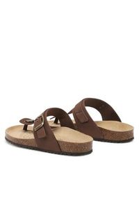 Geox Japonki D Brionia D35LSK00032C6009 Brązowy. Kolor: brązowy. Materiał: skóra, nubuk #6