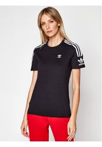 Adidas - adidas T-Shirt Lock Up ED7530 Czarny Regular Fit. Kolor: czarny. Materiał: bawełna #1