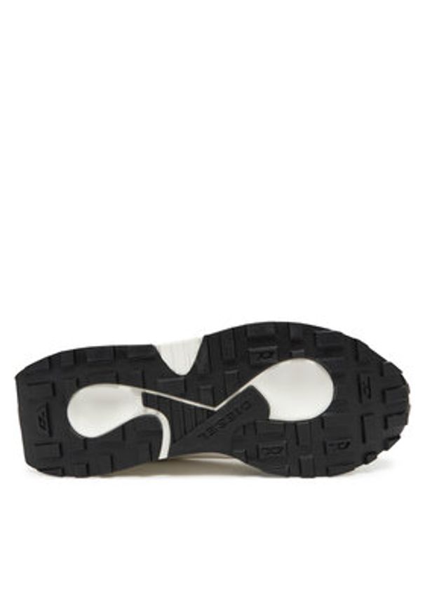 Diesel Sneakersy Tame-D Y03607P8109 Biały. Kolor: biały. Materiał: skóra