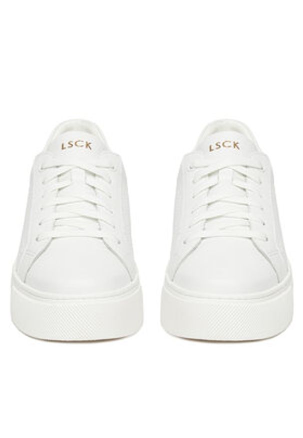 Lasocki Sneakersy CEO-RST-LUCCIANA-01B Biały. Kolor: biały. Materiał: skóra