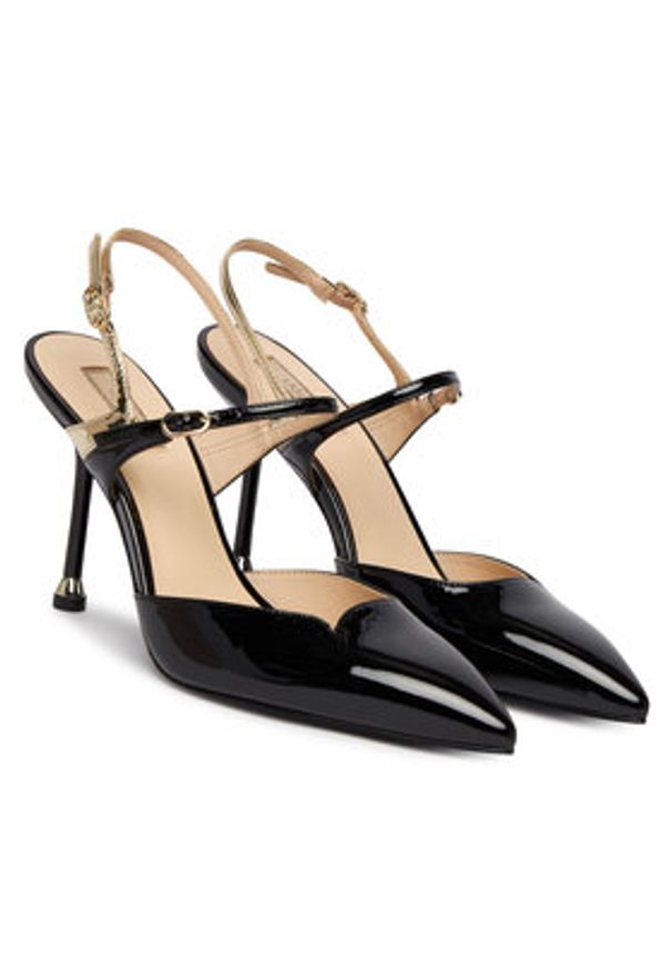 Liu Jo Szpilki Demi 13 SA6009 EX342 Czarny. Kolor: czarny. Materiał: skóra. Obcas: na szpilce