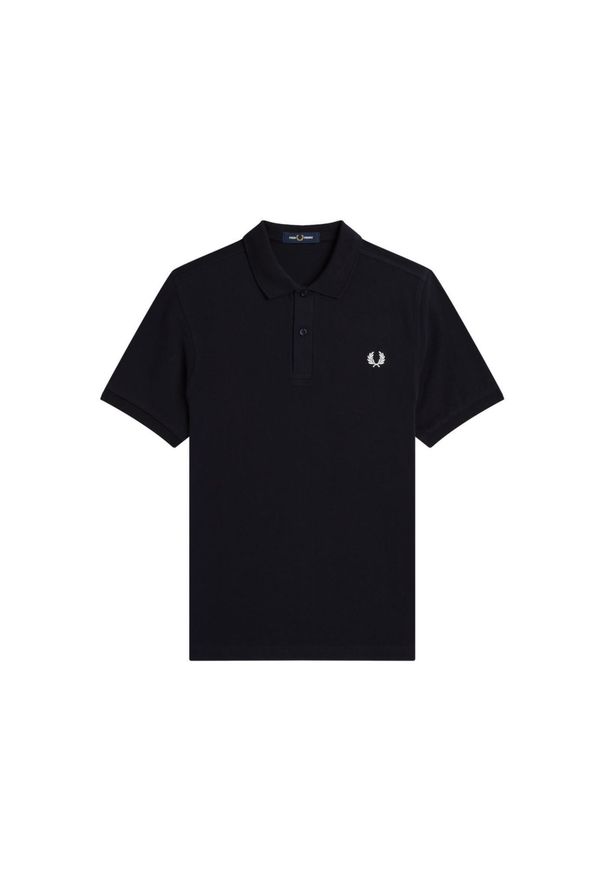Polo Fred Perry w kolorze Marine klasyczny. Typ kołnierza: polo. Kolor: niebieski. Materiał: bawełna. Styl: marine, klasyczny
