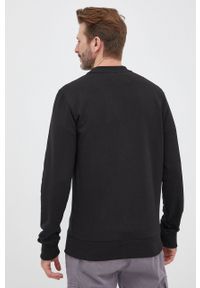 Calvin Klein Jeans bluza męska kolor czarny z nadrukiem. Okazja: na co dzień. Kolor: czarny. Wzór: nadruk. Styl: casual