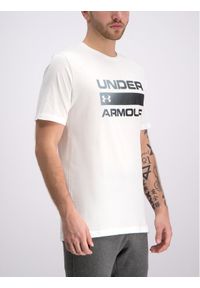 Under Armour T-Shirt Ua Team Issue Wordmark 1329582 Biały Regular Fit. Kolor: biały. Materiał: syntetyk, bawełna