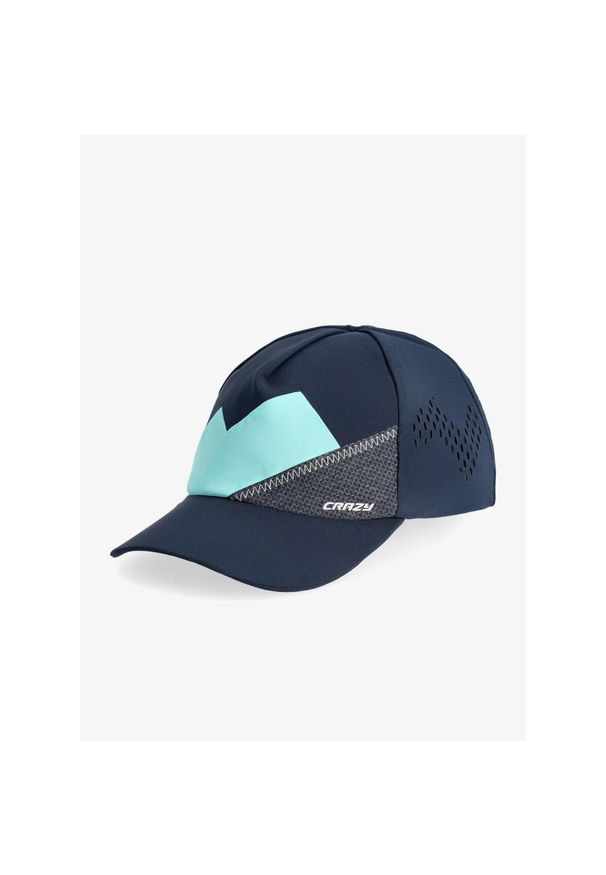 CRAZY - Czapka z daszkiem Crazy Cap Bro - lake. Kolor: niebieski