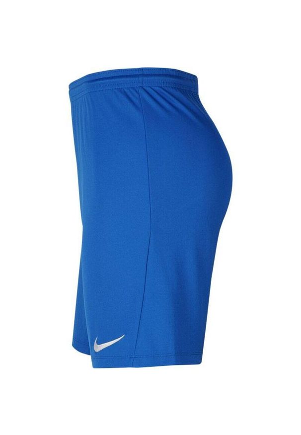 Spodenki Piłkarskie Męskie Nike Dry Park III. Kolor: niebieski, wielokolorowy. Sport: piłka nożna
