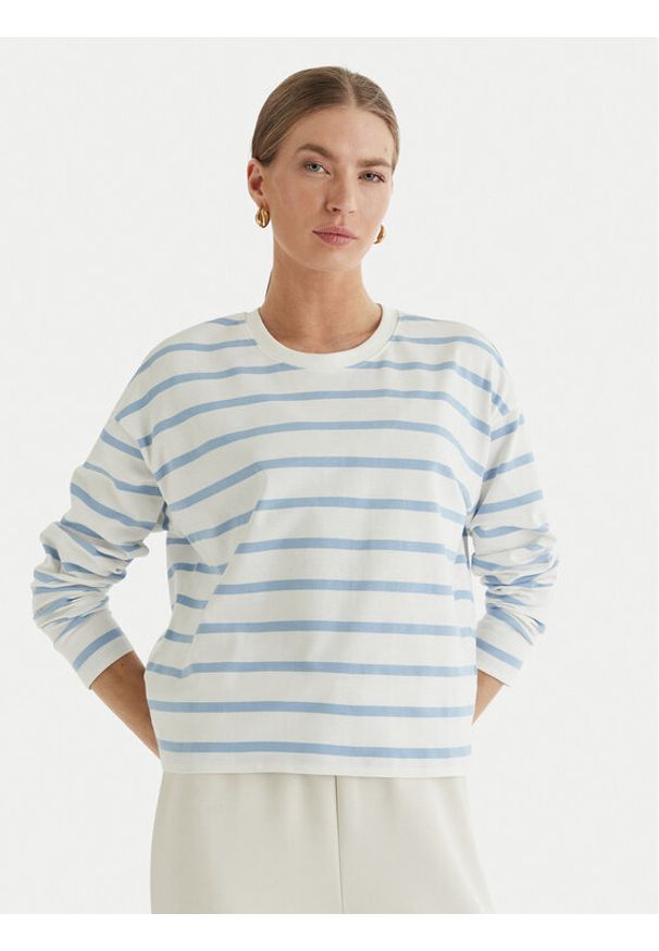 only - ONLY Bluzka Soph 15310399 Biały Regular Fit. Kolor: biały. Materiał: bawełna