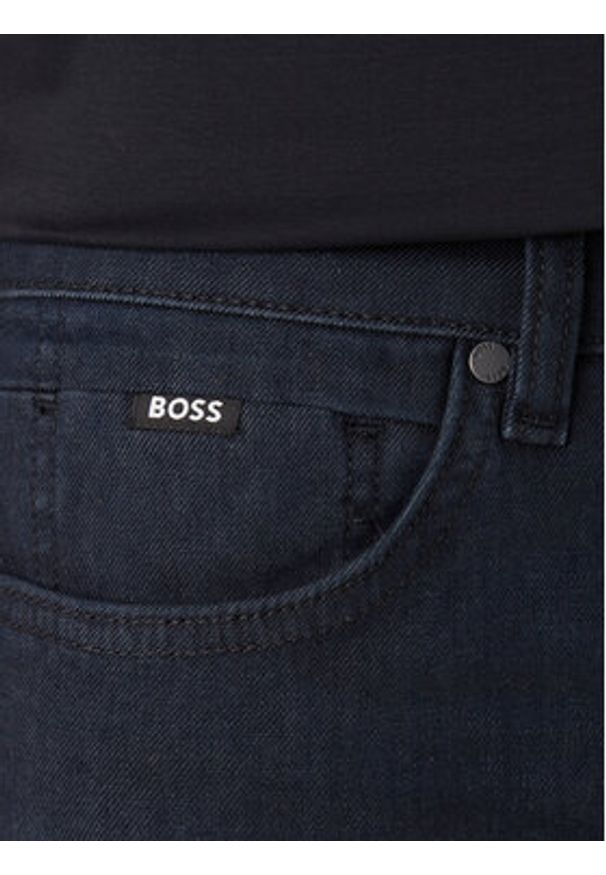 BOSS Jeansy P-Delaware 50555207 Granatowy Regular Fit. Kolor: niebieski