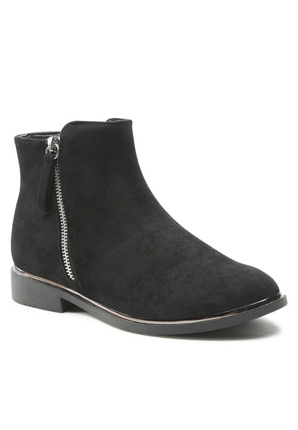 Jenny Fairy Botki WYL1956-2 Czarny. Kolor: czarny. Materiał: materiał