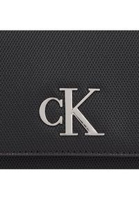 Calvin Klein Jeans Torebka Minimal Monogram Ew Flap Ch25 T K60K611951 Czarny. Kolor: czarny