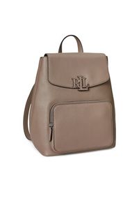 Lauren Ralph Lauren - LAUREN RALPH LAUREN Plecak Medium Cameryn 431969355003 Beżowy. Kolor: beżowy. Materiał: skóra #6