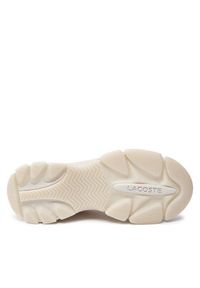 Lacoste Sneakersy 748SFA0081 Beżowy. Kolor: beżowy. Materiał: mesh, materiał #5