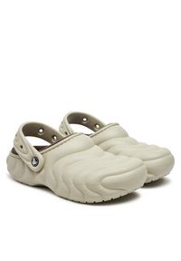 Crocs Klapki Classic Lined Overpuff Clog 210059 Beżowy. Kolor: beżowy #4