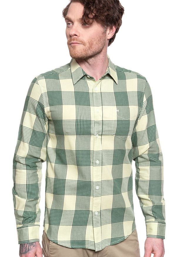 Wrangler - WRANGLER LS 1 PKT SHIRT ARTICHOKE GREEN W5F13OG14 112130112