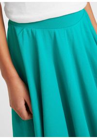 bonprix - Spódnica z dżerseju z bawełny organicznej (2 szt.). Kolor: zielony. Materiał: jersey, bawełna. Sezon: lato #2