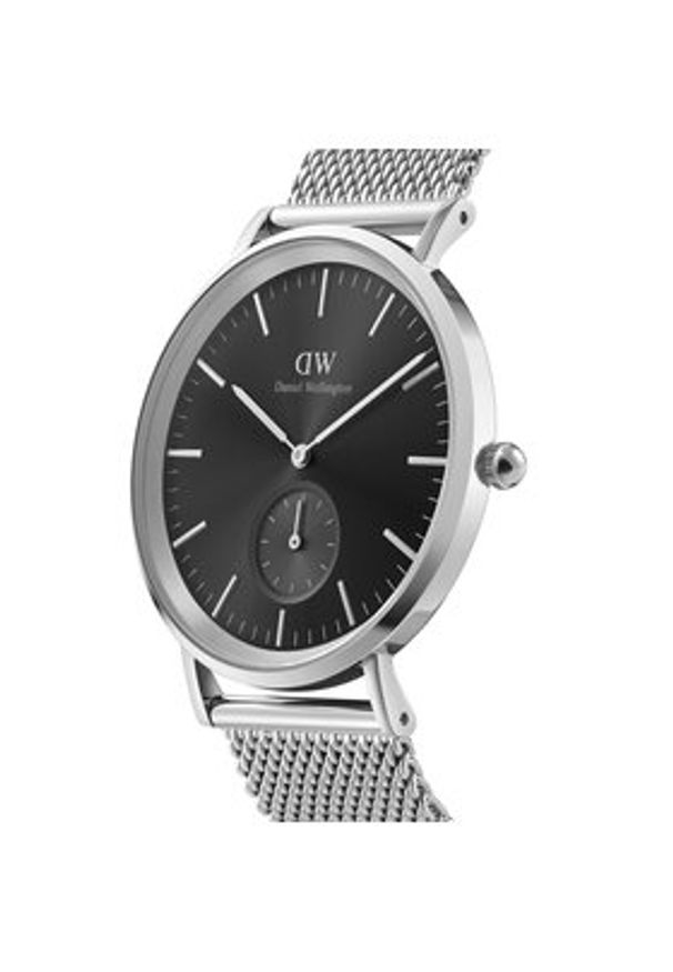 Daniel Wellington Zegarek Classic Multi-Eye Sterling Onyx DW00100711 Srebrny. Kolor: srebrny