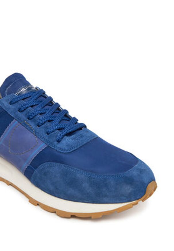 Philippe Model Sneakersy TILU W011 Granatowy. Kolor: niebieski. Materiał: skóra
