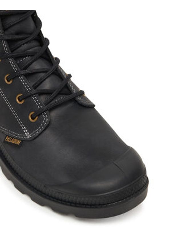 Palladium Trapery Pampa Zip Lth Legacy 79502-008-M Czarny. Kolor: czarny. Materiał: skóra
