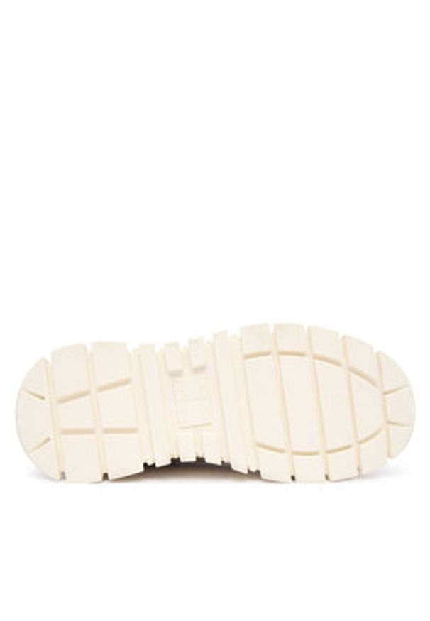 Tommy Jeans Sneakersy Tjw Vulc Flatform Leather EN0EN03008 Beżowy. Kolor: beżowy. Materiał: skóra