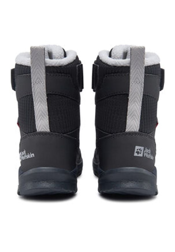 Jack Wolfskin Śniegowce Polar Bear-B Texapore High Vc K A62145 Szary. Kolor: szary. Materiał: materiał
