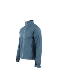 Bergson - Kurtka męska softshell Context ss 1. Kolor: niebieski. Materiał: softshell. Sport: turystyka piesza