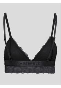 Karl Lagerfeld - KARL LAGERFELD Biustonosz top 221W2100 Czarny. Kolor: czarny. Materiał: syntetyk