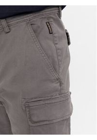 Napapijri Spodnie materiałowe Yasuni NP0A4H1G Szary Regular Fit. Kolor: szary. Materiał: bawełna #5