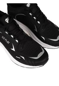 Ice Play Sneakersy | WEEL001M3TY1 | Mężczyzna | Czarny. Okazja: na spacer. Nosek buta: okrągły. Kolor: czarny. Materiał: skóra ekologiczna, tkanina. Sport: turystyka piesza