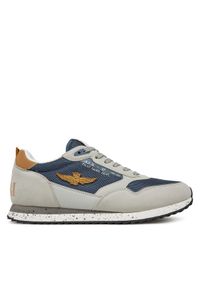 Aeronautica Militare Sneakersy 251SC288CT3545 Szary. Kolor: szary. Materiał: skóra, zamsz