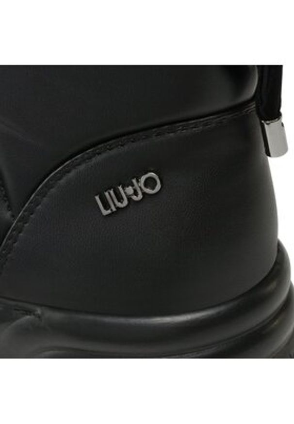 Liu Jo Botki Cleo 23 Warm BF3035 EX189 Czarny. Kolor: czarny. Materiał: skóra