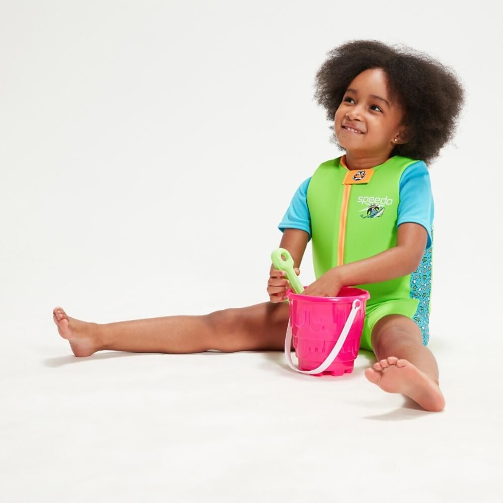 Strój kąpielowy Speedo Allover Tie-Back One Piece damska