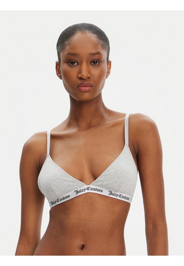 Juicy Couture Biustonosz braletka JCLQB224518 Szary. Kolor: szary. Materiał: bawełna