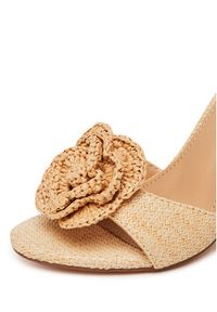 DeeZee Sandały F0812-22 Beżowy. Kolor: beżowy. Materiał: materiał, syntetyk