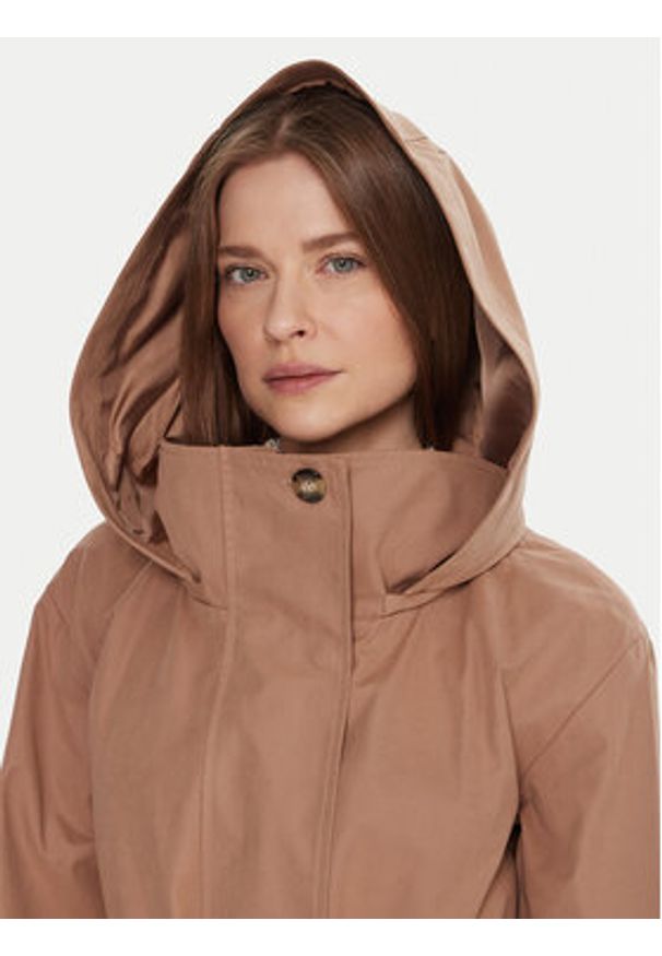 Tatuum Płaszcz przejściowy Meggy T2503.003 Beżowy Regular Fit. Kolor: beżowy. Materiał: bawełna