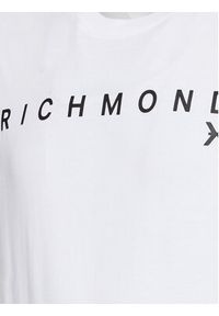 Richmond X T-Shirt UMA23082TS Biały Regular Fit. Kolor: biały. Materiał: bawełna