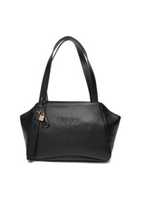 Liu Jo Torebka Esc M Tote AF5081 E0037 Czarny. Kolor: czarny. Materiał: skórzane