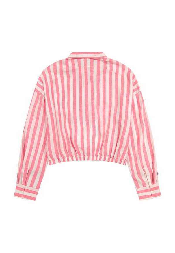 Lee - DAMSKA KOSZULA LEE ELASTICATED SHIRT LYCHEE AWNING 112363502