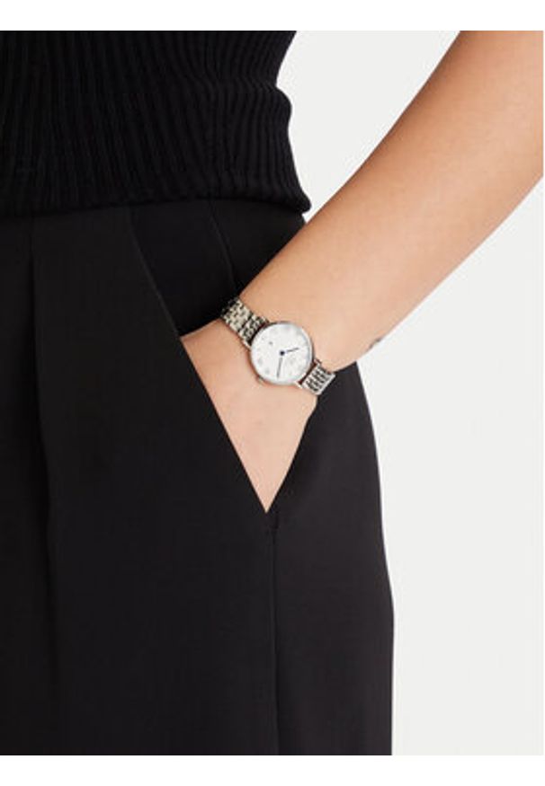 Daniel Wellington Zegarek Petite DW00100859 Srebrny. Kolor: srebrny