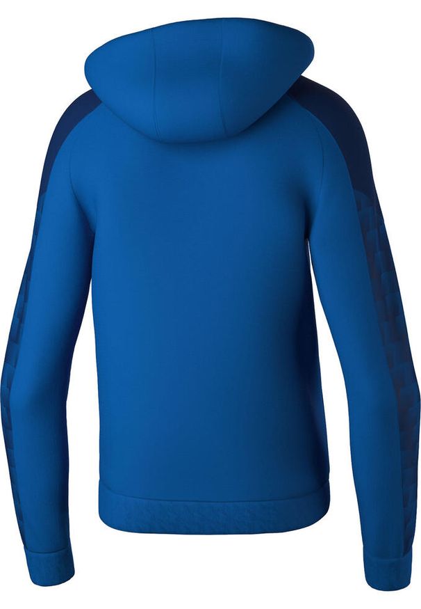 ERIMA - Bluza z kapturem Erima Evo Star. Okazja: na co dzień. Typ kołnierza: kaptur. Kolor: niebieski. Styl: casual, sportowy