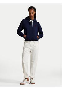 Polo Ralph Lauren Bluza 211971691003 Granatowy Relaxed Fit. Typ kołnierza: polo. Kolor: niebieski. Materiał: bawełna #3