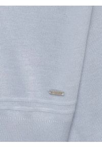 Big-Star - Sweter damski z wiskozy niebieski Simona 400. Kolor: niebieski. Materiał: wiskoza. Wzór: aplikacja. Styl: klasyczny, vintage, wakacyjny #3