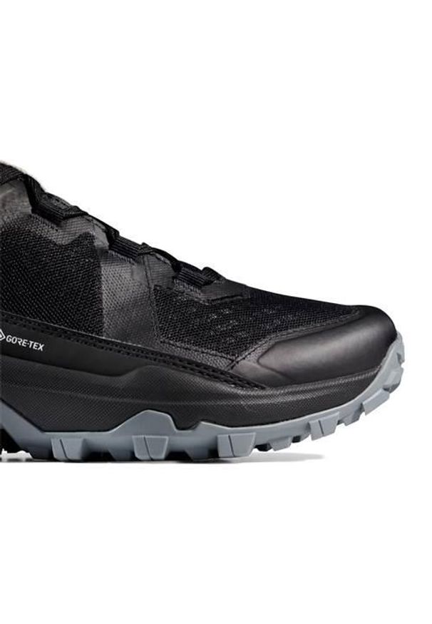 Buty trekkingowe damskie Mammut Girun Ii Low Gtx. Zapięcie: sznurówki. Kolor: czarny. Materiał: materiał, tkanina, syntetyk. Szerokość cholewki: normalna. Styl: sportowy