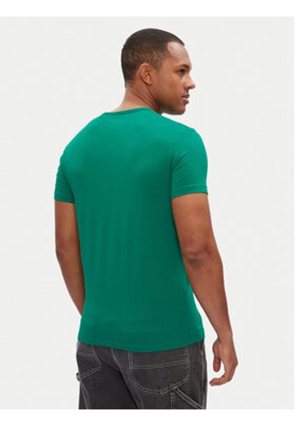 Pepe Jeans T-Shirt Original Basic PM508212 Zielony Slim Fit. Kolor: zielony. Materiał: bawełna