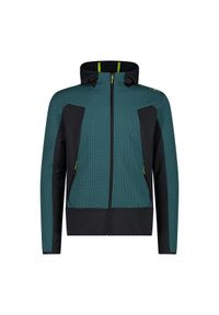 Bluza męska turystyczna CMP 35G6567. Kolor: zielony. Styl: sportowy. Sport: turystyka piesza #1