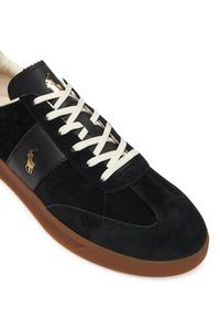 Polo Ralph Lauren Sneakersy 809978010001 Czarny. Kolor: czarny. Materiał: zamsz, skóra #4